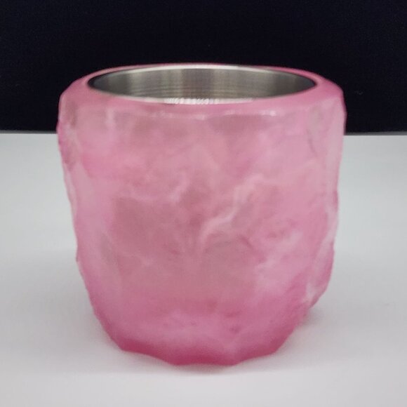 Mineral Crystal Resin Mug Pink Mineral Crystal Coffee Mug - Picture 3 of 7